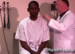 malephysical;straight;black;prostate;doctor;physical;exam;examination;muscle;cock;handjob;clinic;office,Black;Muscle;Gay;Straight Guys;Reality;Handjob;Jock;Cumshot Black Male Doctor...